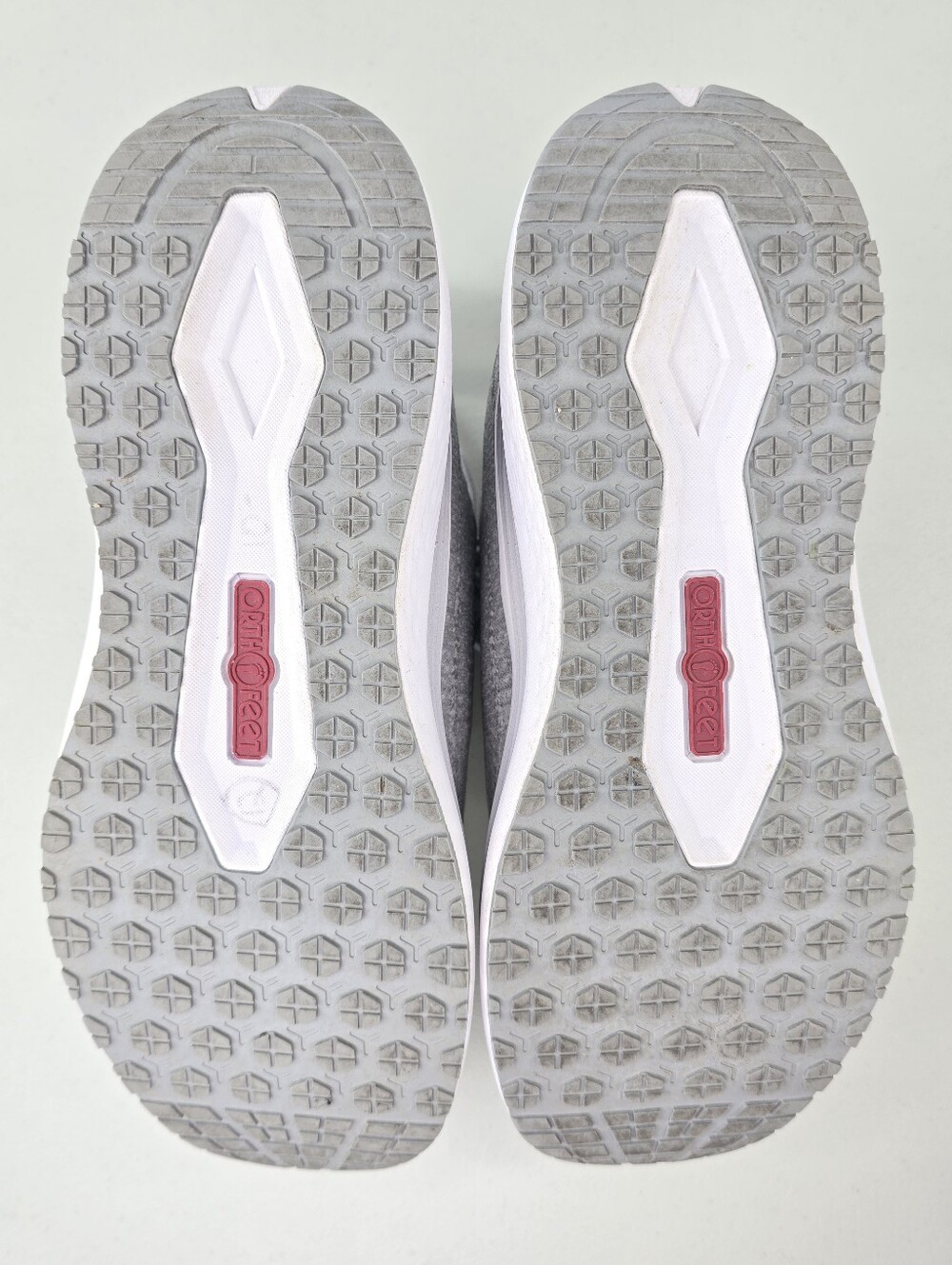 Orthofeet Nira Hands-Free Sneakers Light Gray Shoes Women's Size 12W 12 Wide - Picture 7 of 9